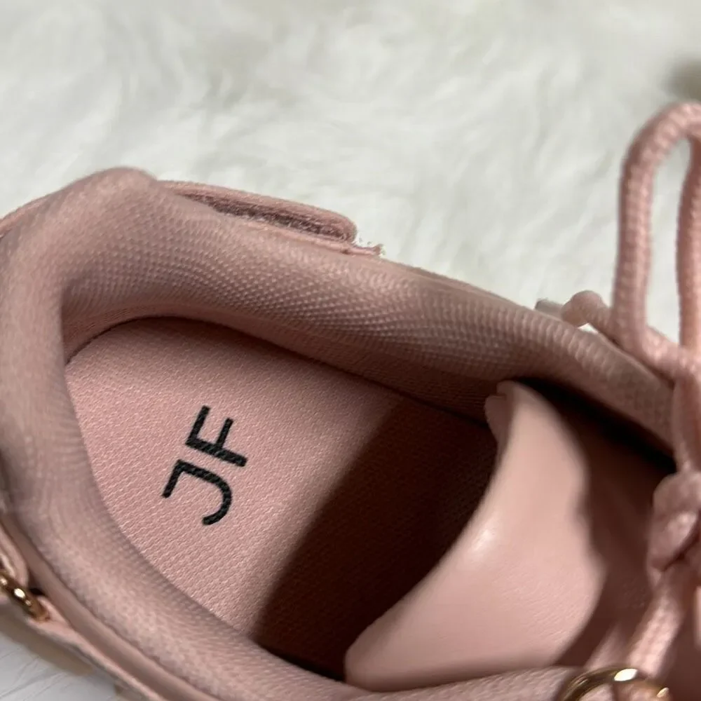 Just Fab Women’s Blush Sneaker Size 6.5 NEW